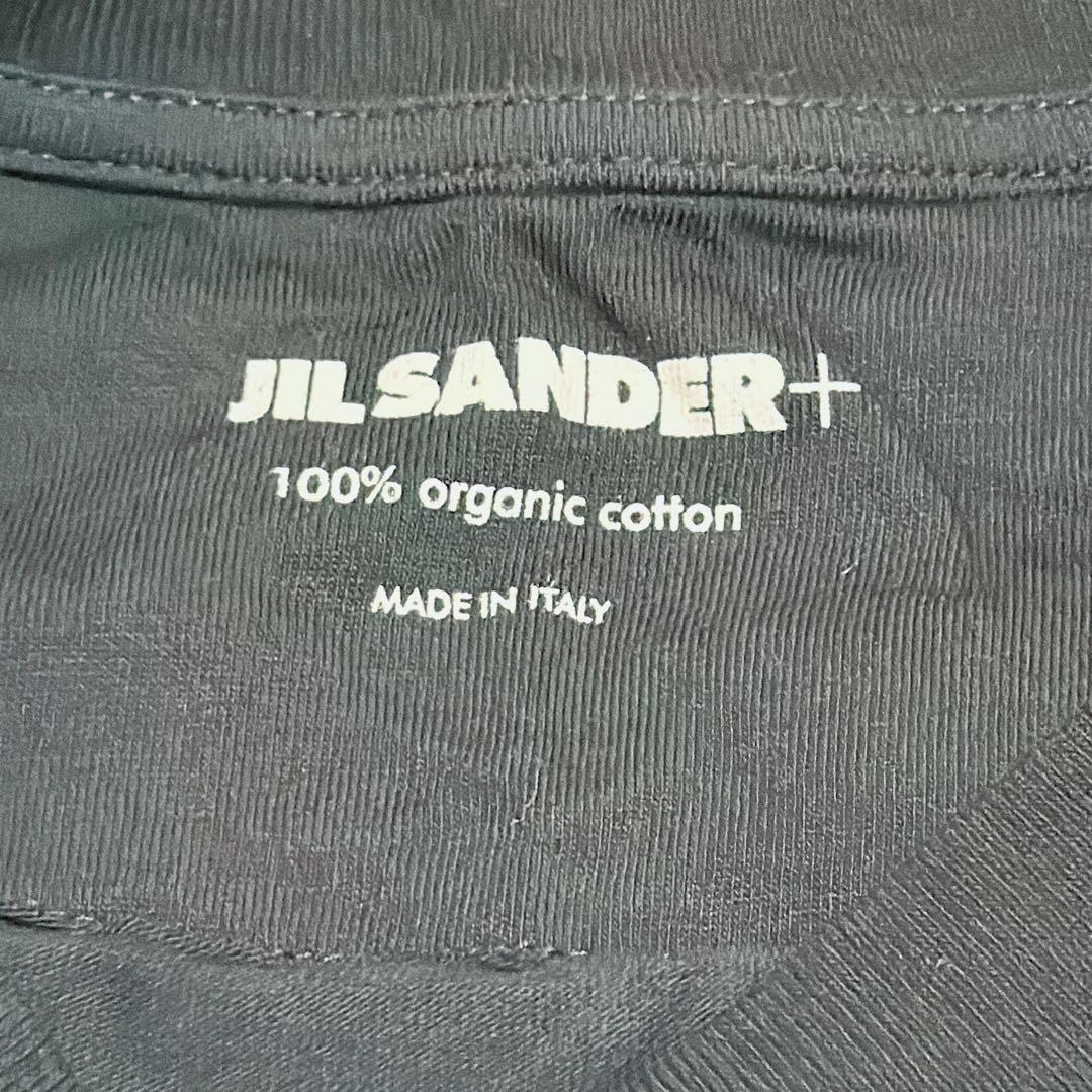 【美品】 JIL SANDER+ Tシャツ 黒 XXLサイズ