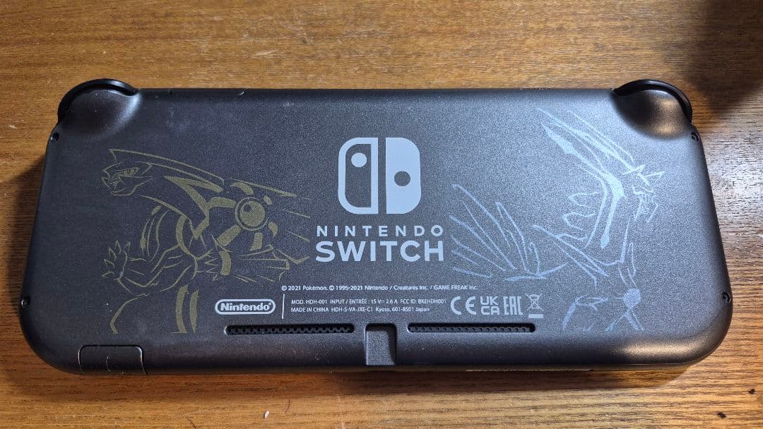 switch lite ディアルガ　パルキア　ポケモン 極美品 1724NZ