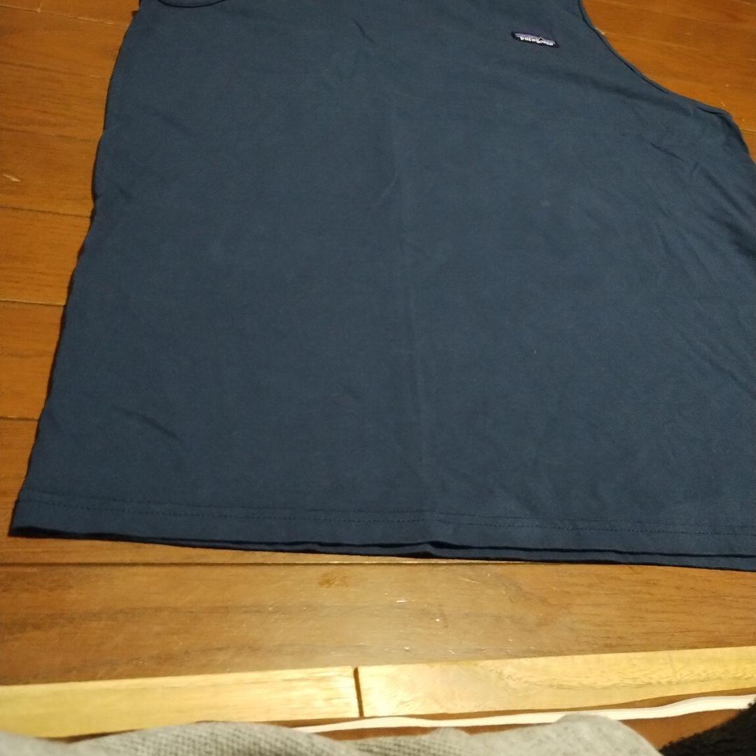 パタゴニア　タンクトップ　Lサイズ　ネイビー