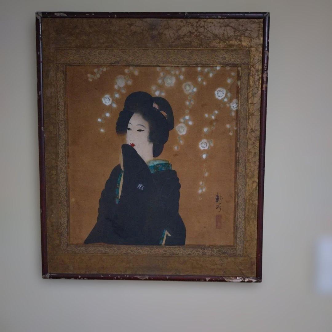 日本画 女性の肖像