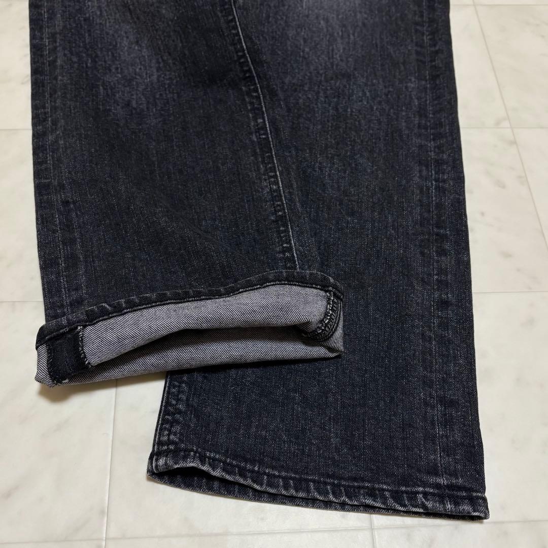 美品✨YANUK ストレートデニム LOUISE 24インチ グレー