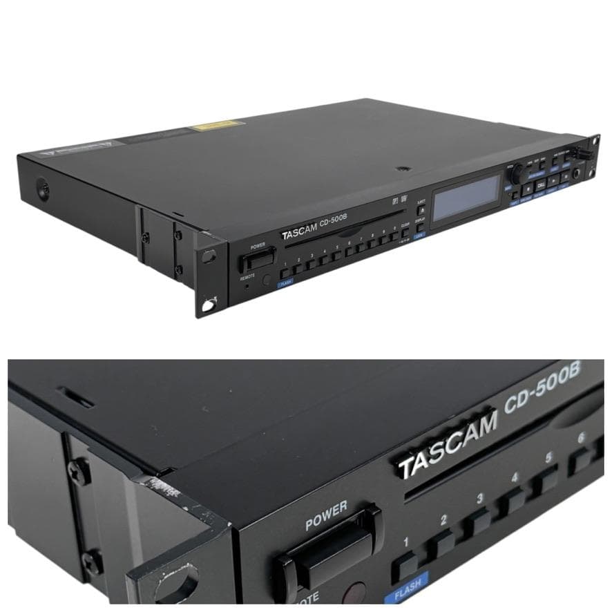 ◆優良動作品◆TASCAM CDプレーヤー 業務用1U CD-500B