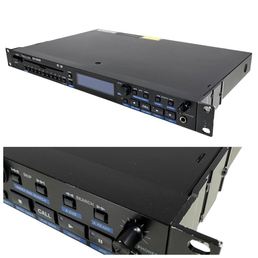 ◆優良動作品◆TASCAM CDプレーヤー 業務用1U CD-500B