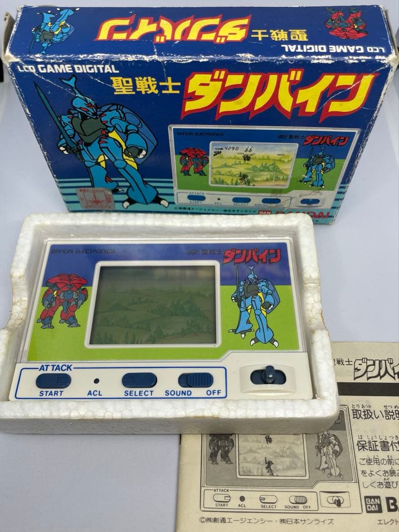 LCDゲーム 聖戦士ダンバイン バンダイ ゲームウォッチ