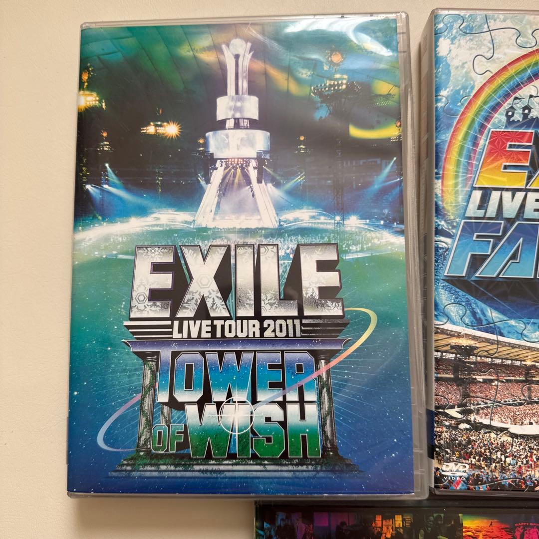 〖美品〗EXILE ライブツアーDVD 4枚セット