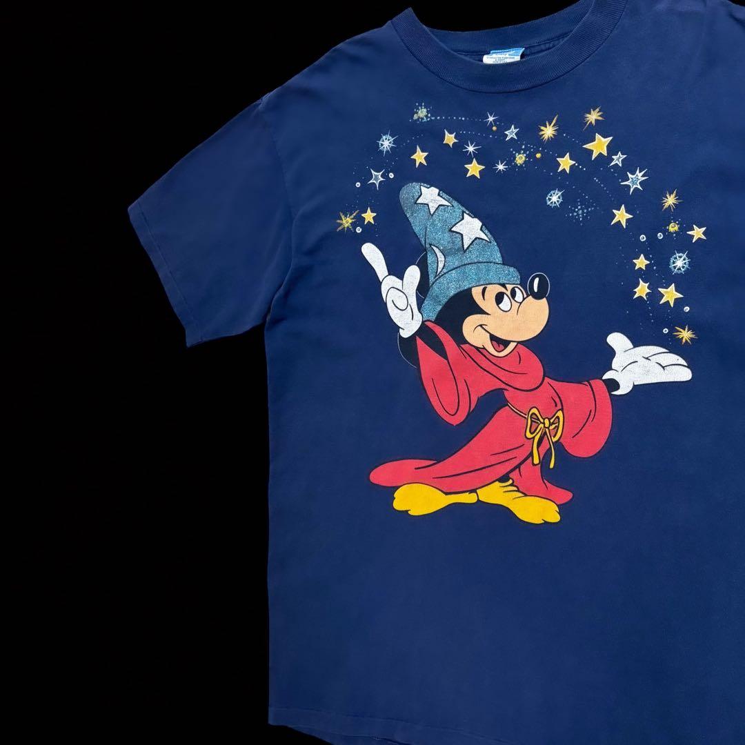パ*ナ様 80-90s Disney ファンタジア 弟子 ミッキー XL 美品