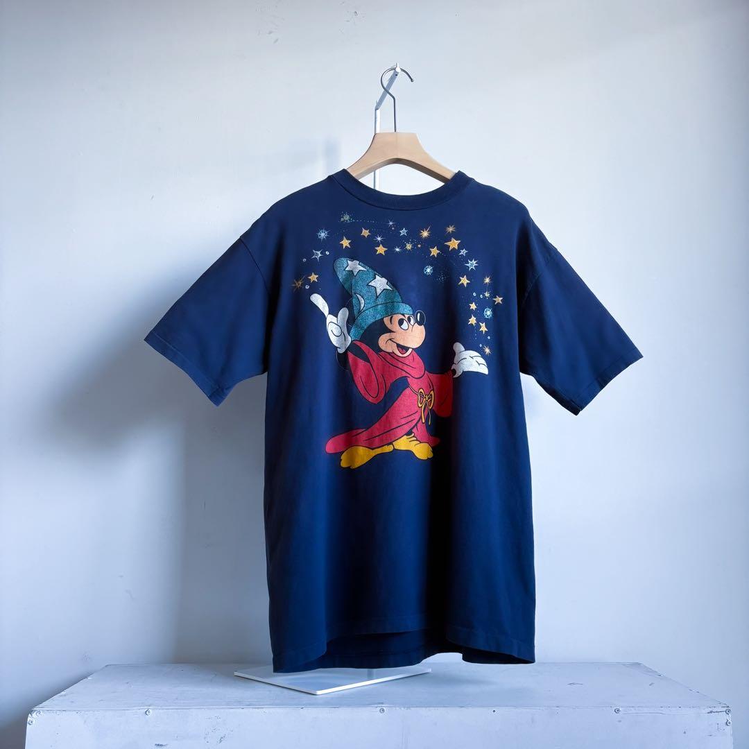 パ*ナ様 80-90s Disney ファンタジア 弟子 ミッキー XL 美品