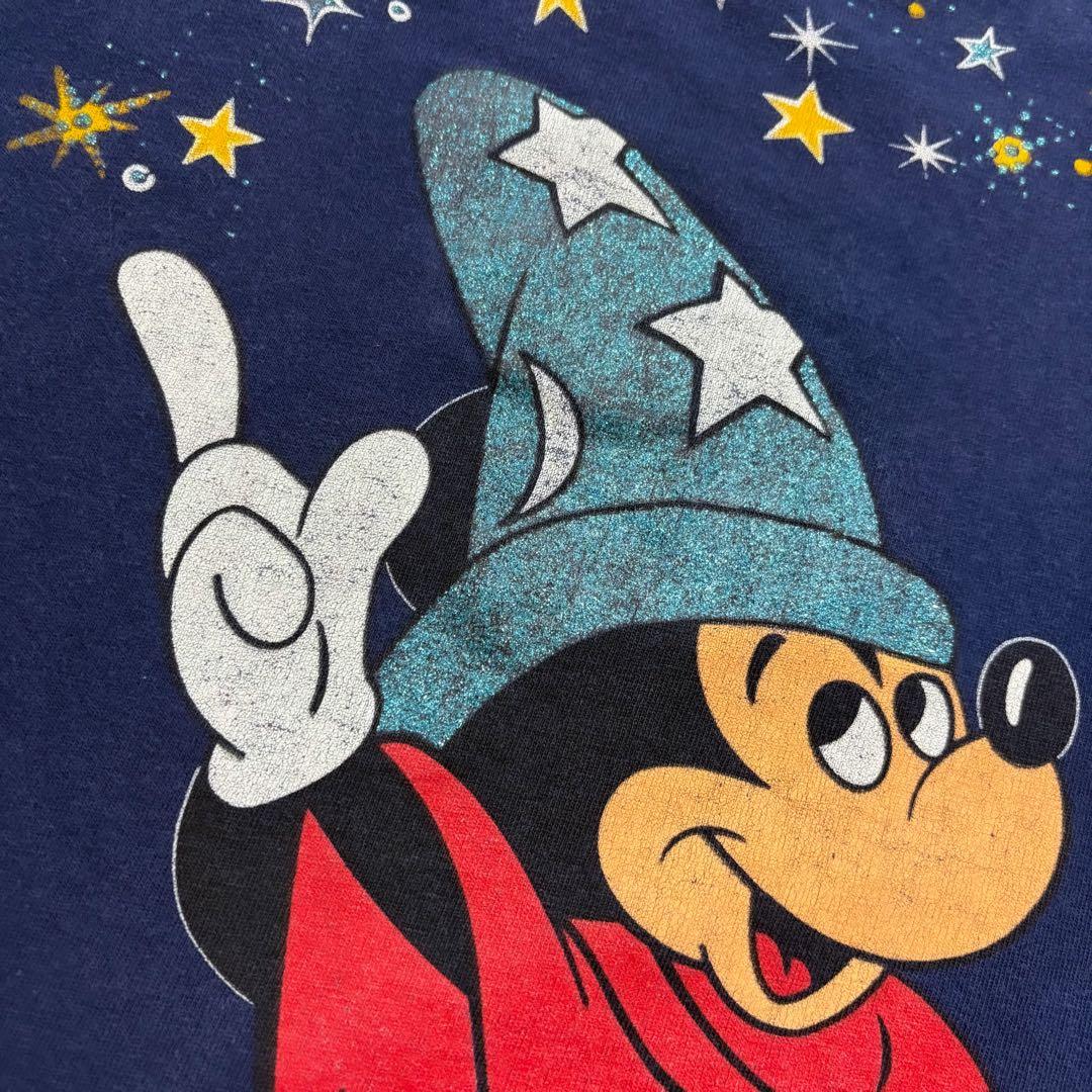 パ*ナ様 80-90s Disney ファンタジア 弟子 ミッキー XL 美品