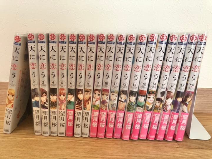 天に恋う 1〜17巻　外伝、藍、紅2冊