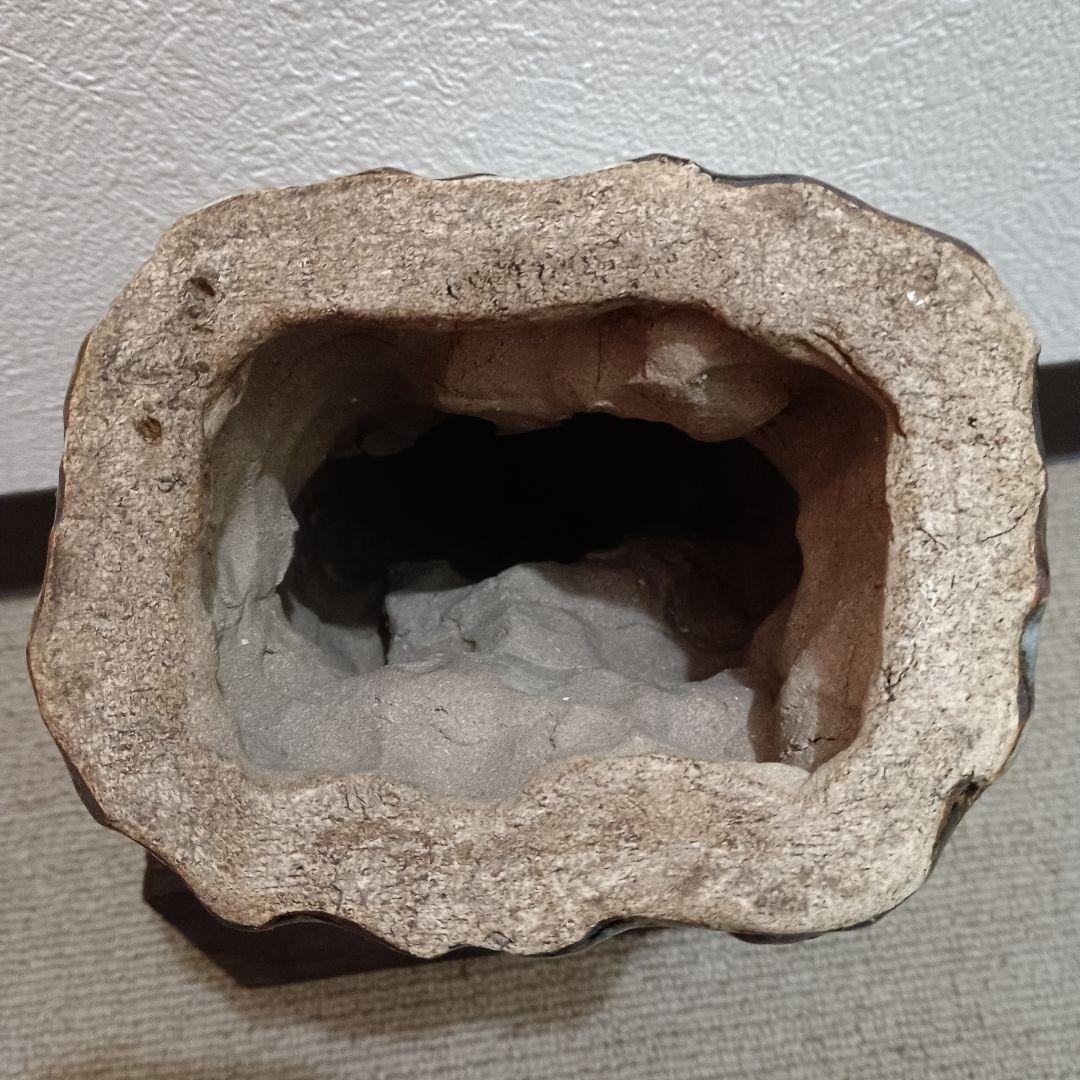 瀬戸焼 達磨大師 「岩上無想」 名工 増田重幸 満寿窯　サイン有 陶器 置物