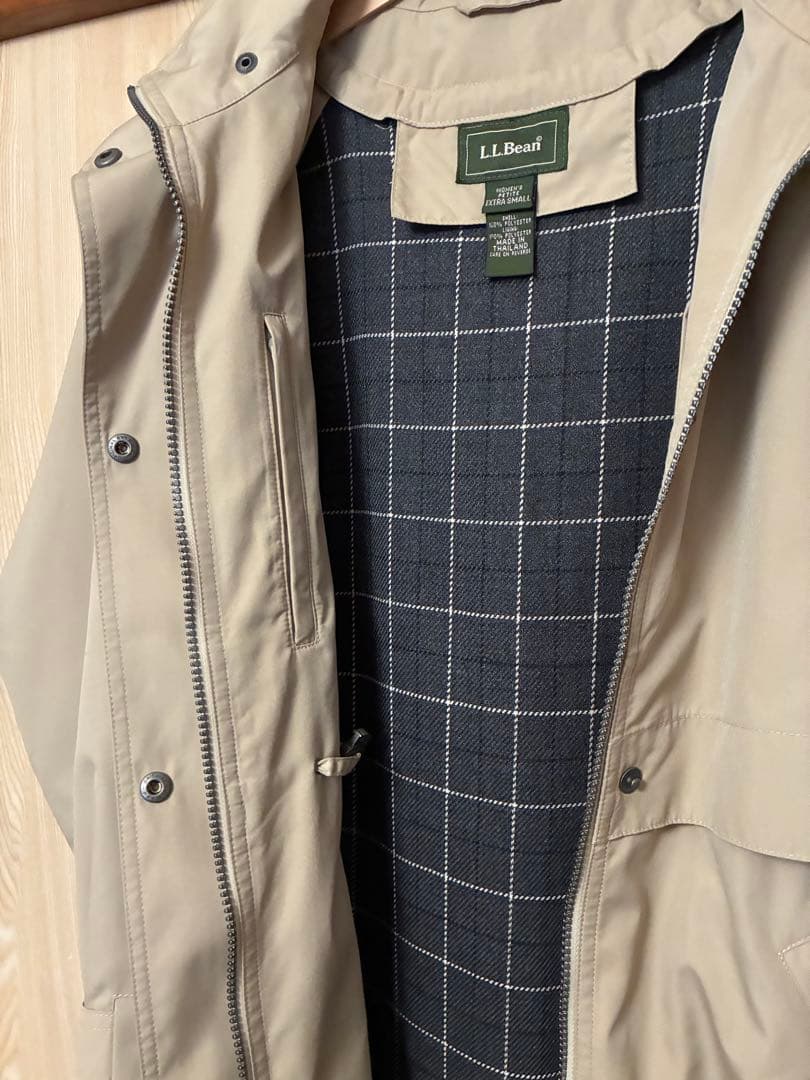 L.L.Bean エルエルビーン フード付きロングモッズコート ロングコート