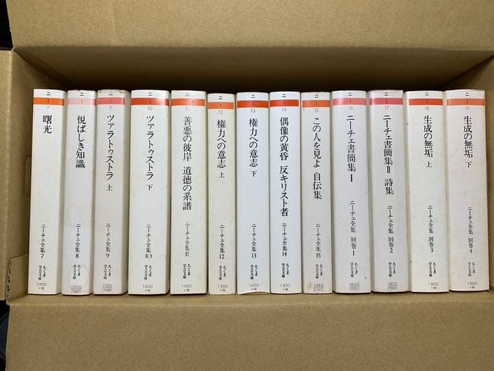 ニーチェ全集 ちくま文庫　13冊
