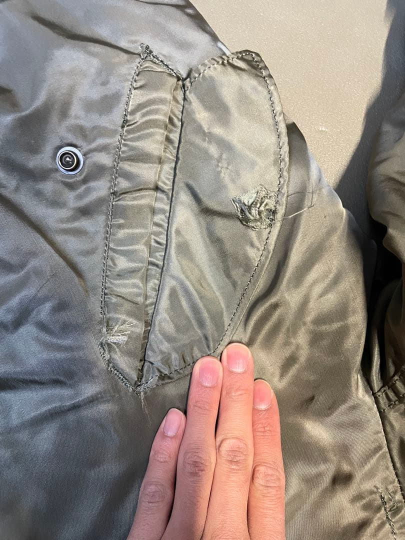 アルファインダストリーズ　Alpha industries MA-1