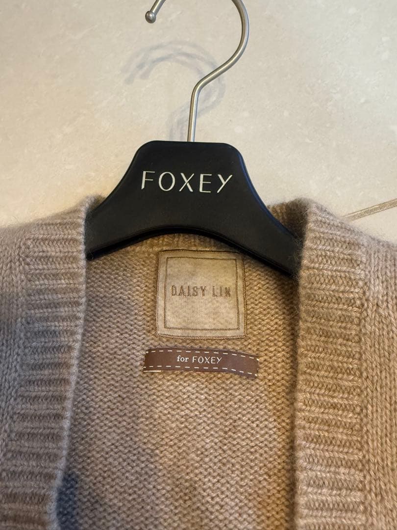 FOXEY DAISY LIN カシミヤ カーディガン 40