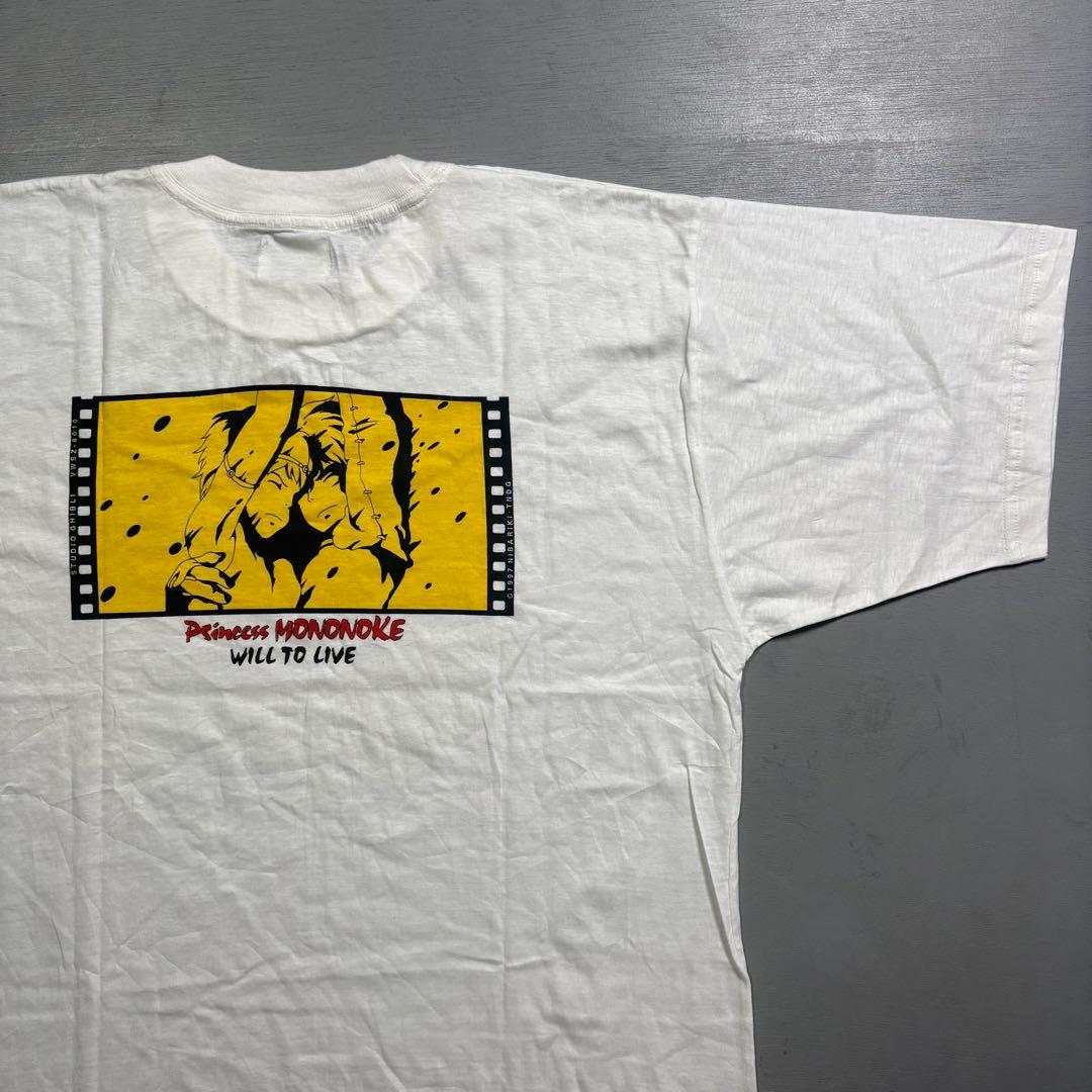 ジブリがいっぱい　もののけ姫　Tシャツ　1997年 ジブリ公式　90's