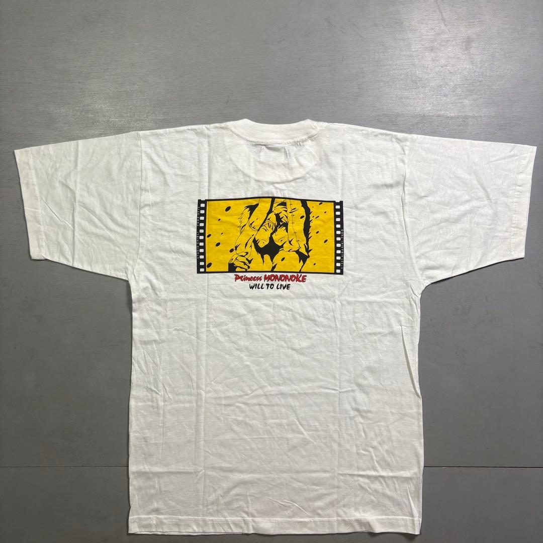 ジブリがいっぱい　もののけ姫　Tシャツ　1997年 ジブリ公式　90's