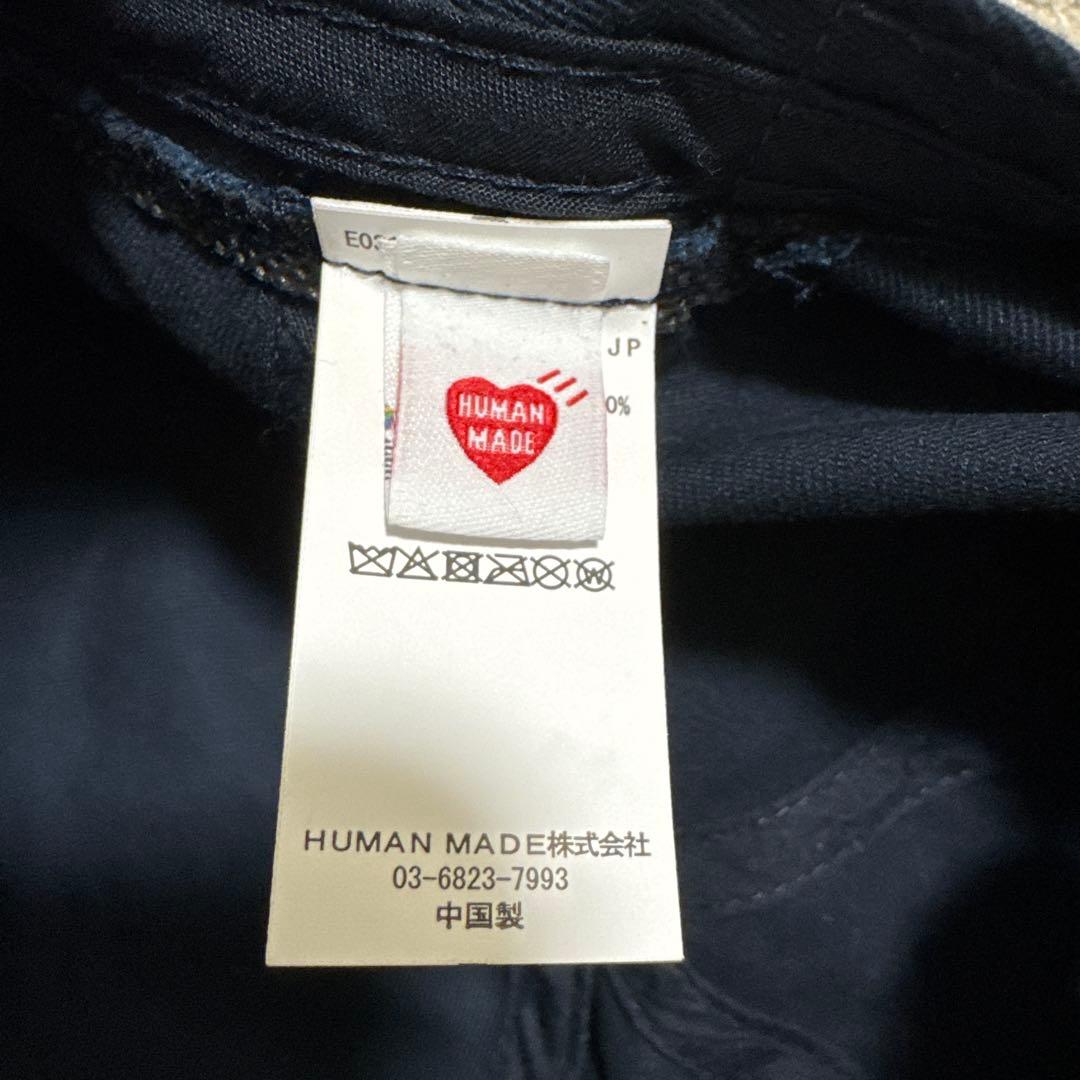 Human Made ヒューマンメイド　ネイビーキャップ　シティ　ハートロゴ