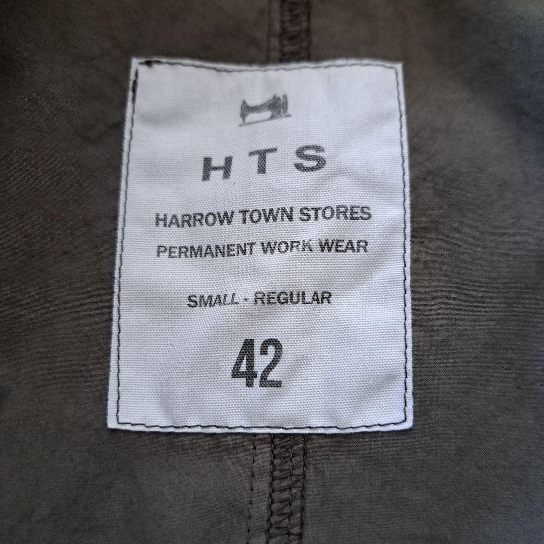 HTS コットンピーチスキン　フード　42　アラスグリーン