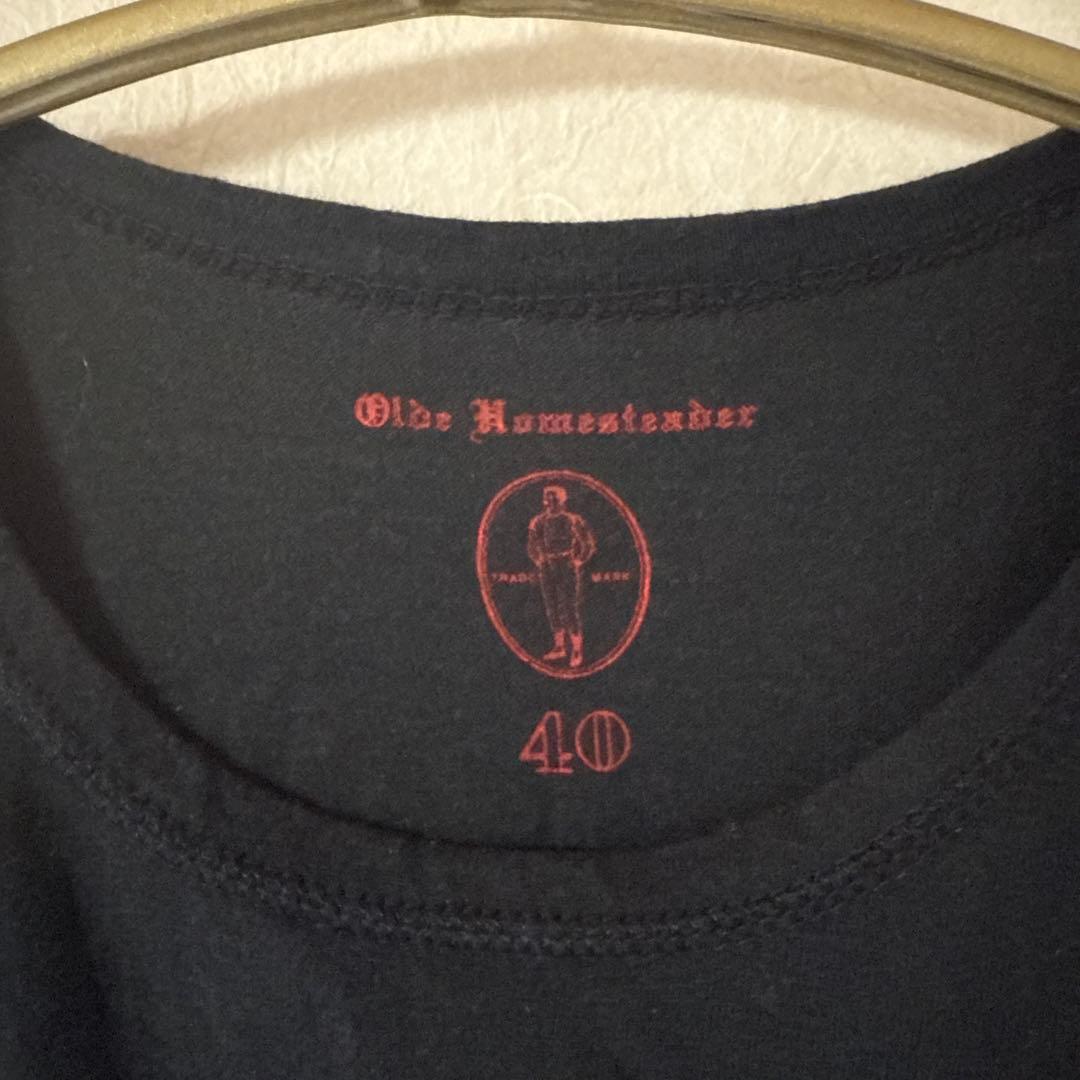Olde steader ブラック タンクトップ 40