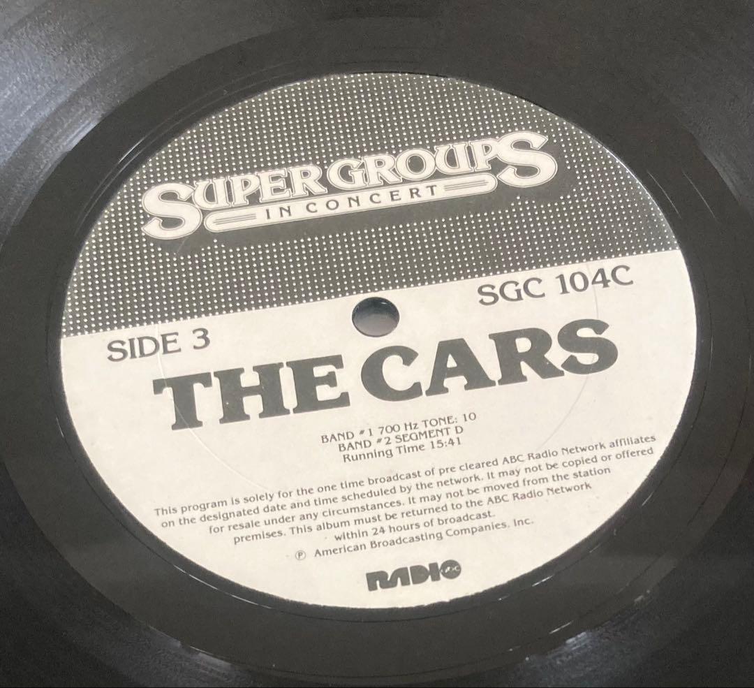 ◾️貴重!!未発表ライブ/ラジオ局マスターディスク2LP◾️THE CARS / ザ