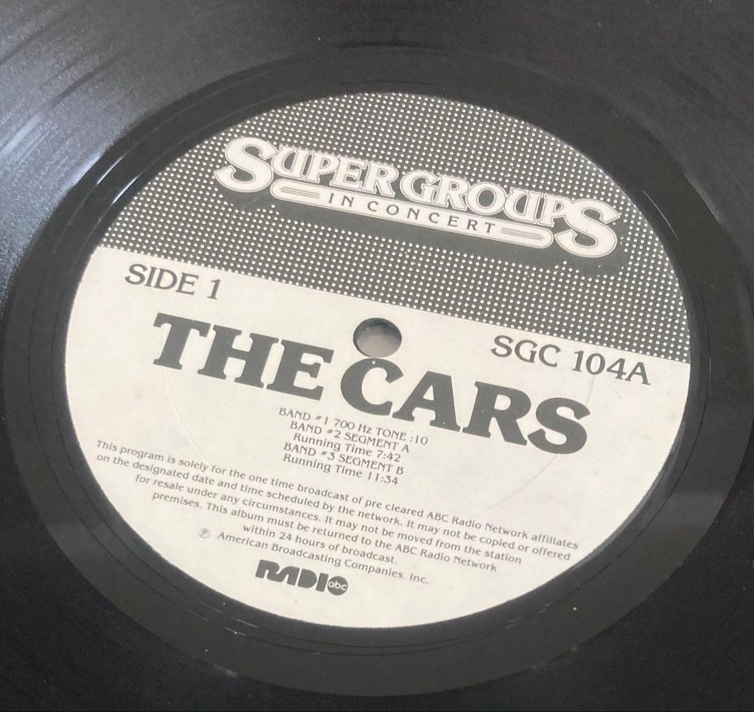 ◾️貴重!!未発表ライブ/ラジオ局マスターディスク2LP◾️THE CARS / ザ