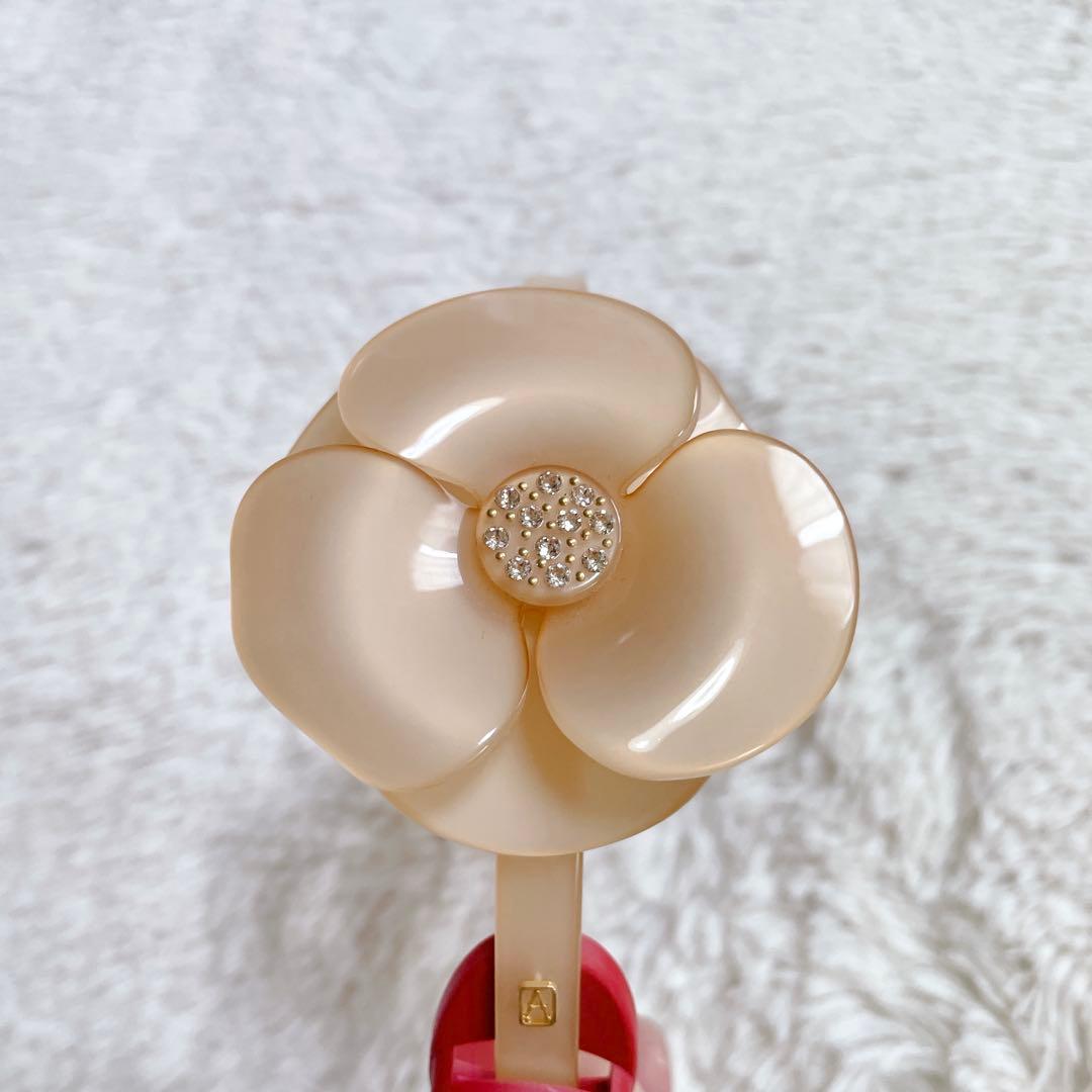 極美品 アレクサンドルドゥパリ カメリア 花 カチューシャ ヘアアクセサリー