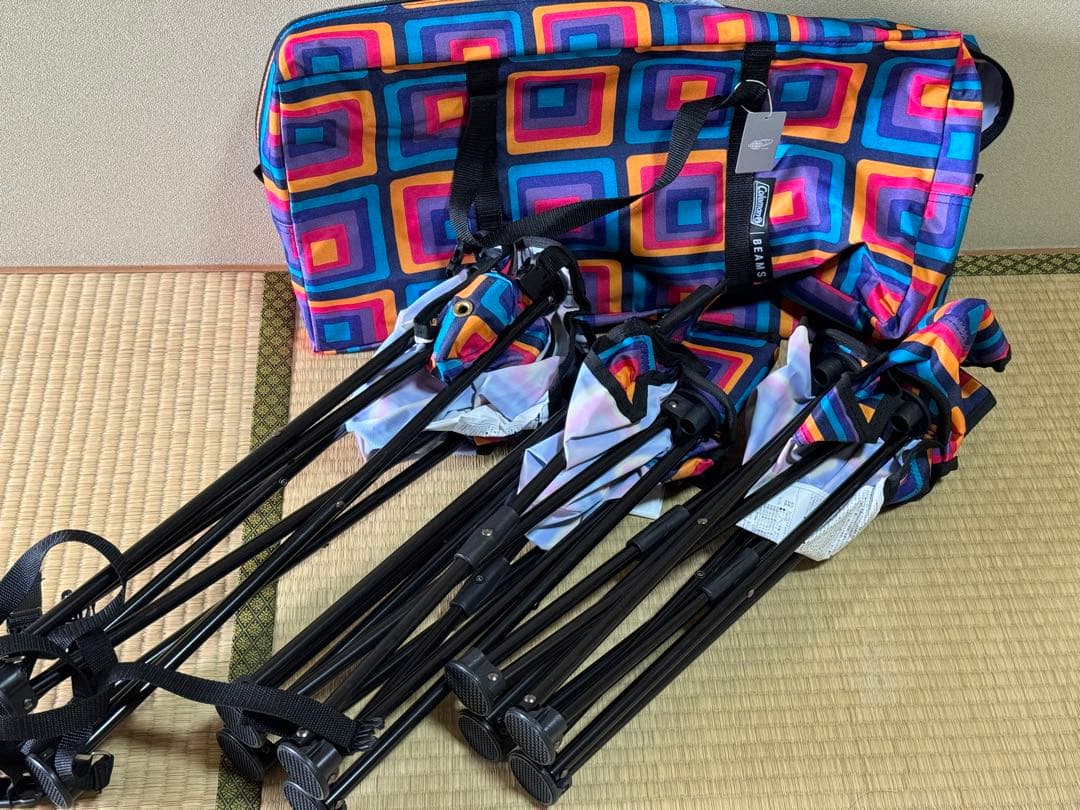 ことろ☆Coleman×BEAMS別注コンパクト チェア テーブル