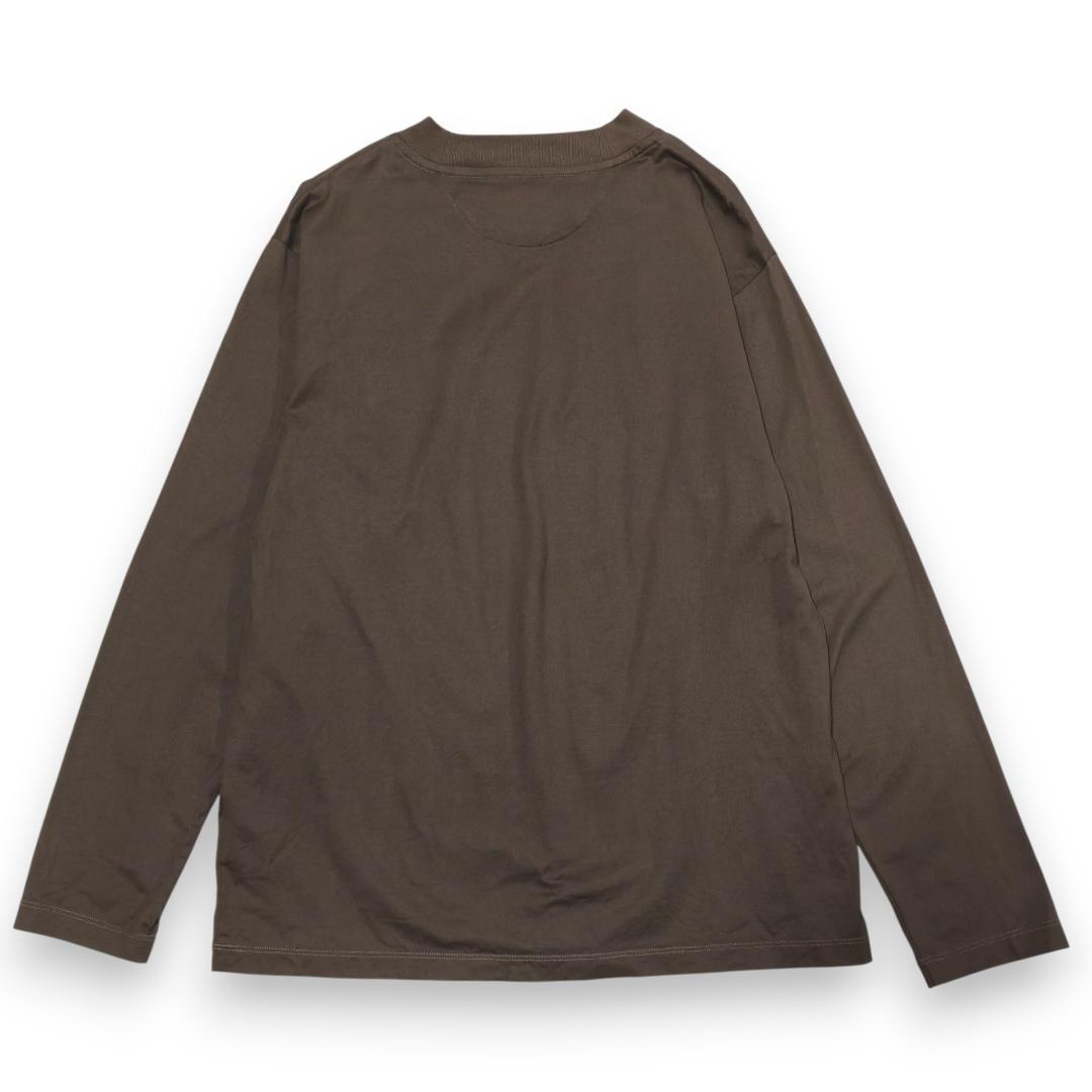 25年製 ポールスミス \"Cropped logo\" モックネック長袖Tシャツ