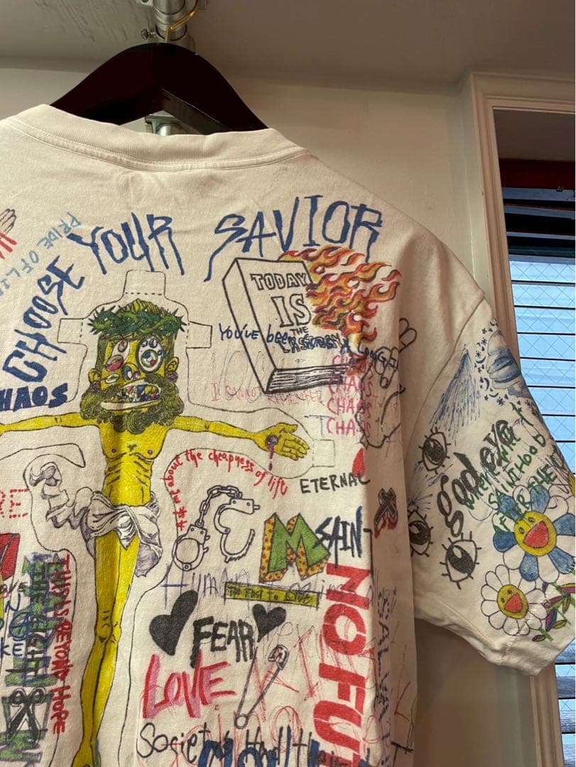 SAINT Mxxxxxx x TM Graff Tee \"White\"村上隆