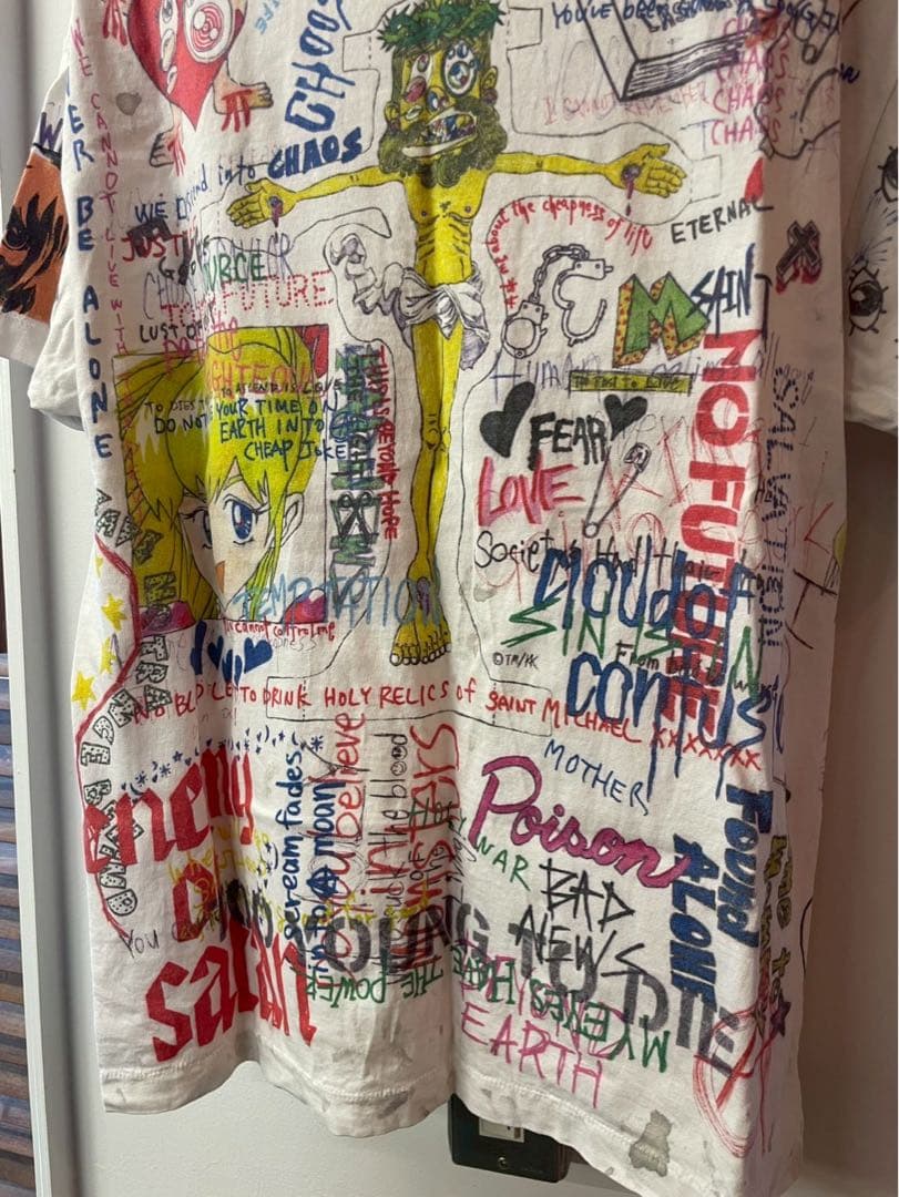 SAINT Mxxxxxx x TM Graff Tee \"White\"村上隆