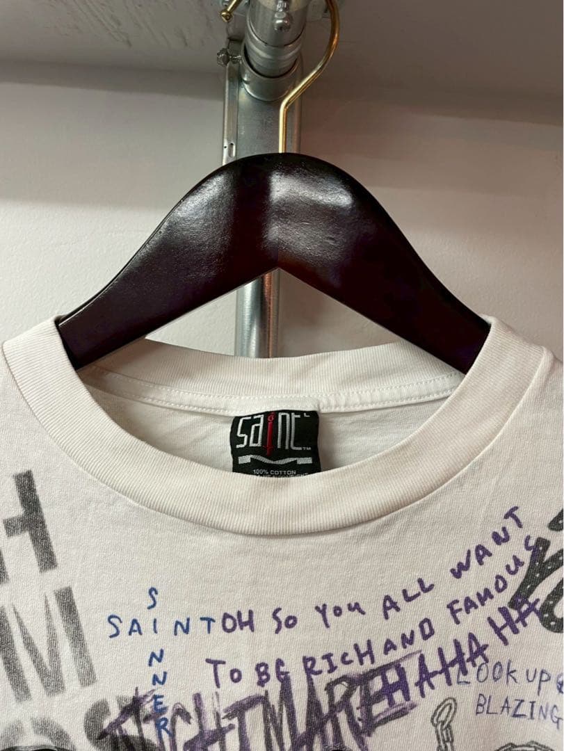 SAINT Mxxxxxx x TM Graff Tee \"White\"村上隆