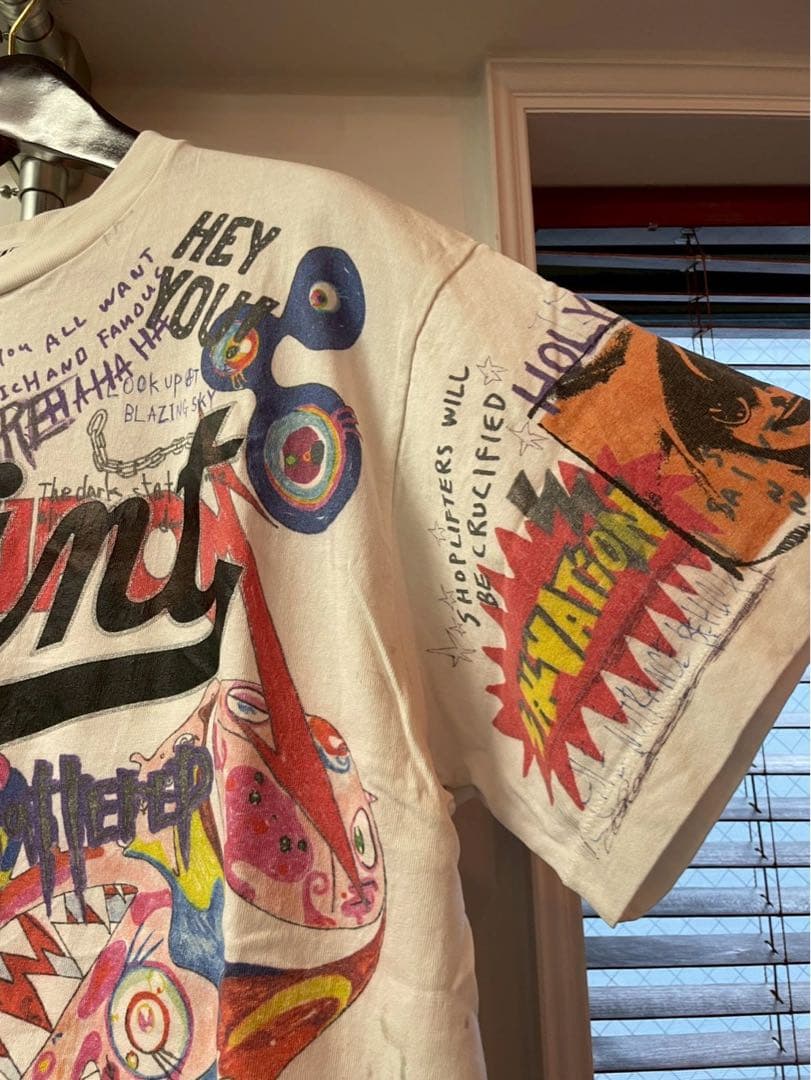 SAINT Mxxxxxx x TM Graff Tee \"White\"村上隆
