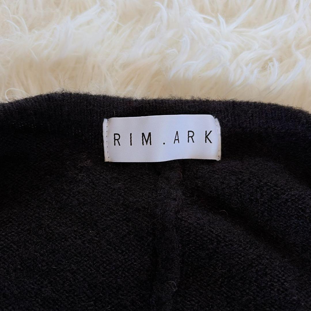 新品タグ付き✨【RIM.ARK】ワイドボリュームカーディガン ロング マキシ 黒