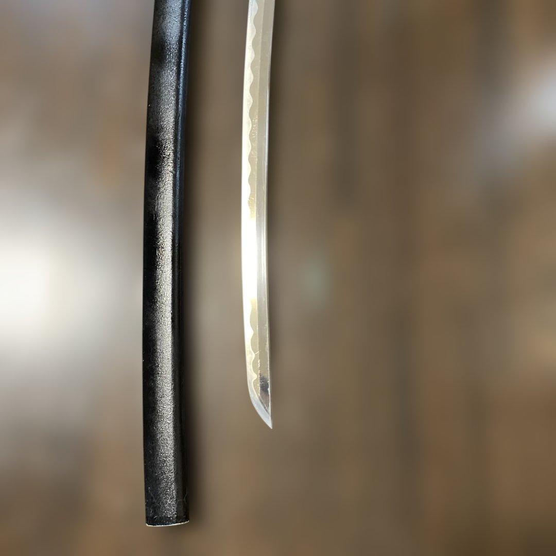 演技演劇•コスプレ用軽量模造刀 黒柄黒鮫皮