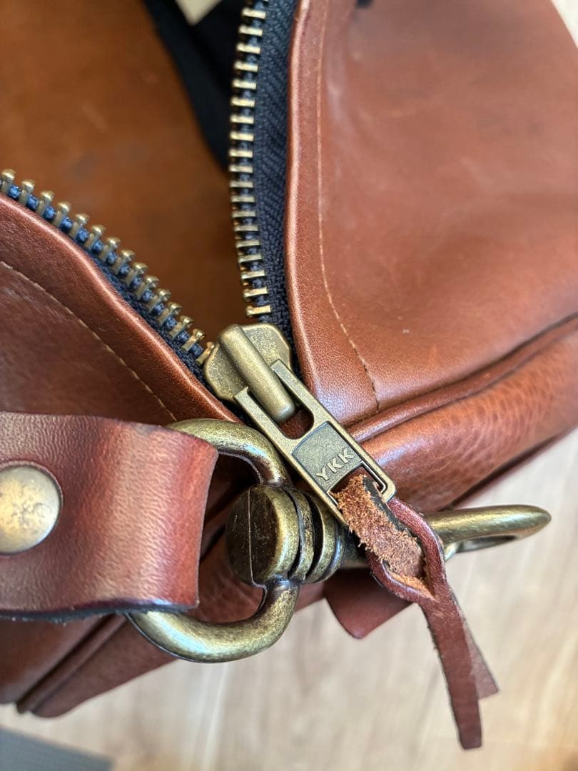 bleu de chauffe レザーダッフルバッグ　RRL ウィルレザーグッズ