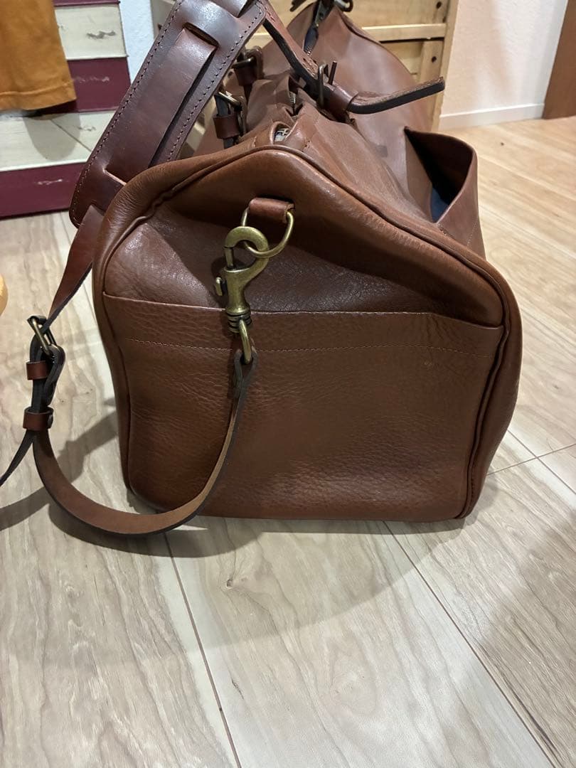 bleu de chauffe レザーダッフルバッグ　RRL ウィルレザーグッズ