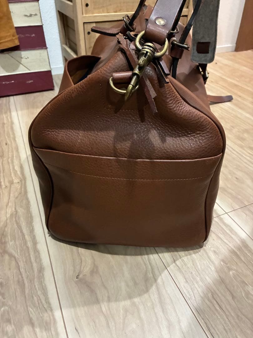 bleu de chauffe レザーダッフルバッグ　RRL ウィルレザーグッズ
