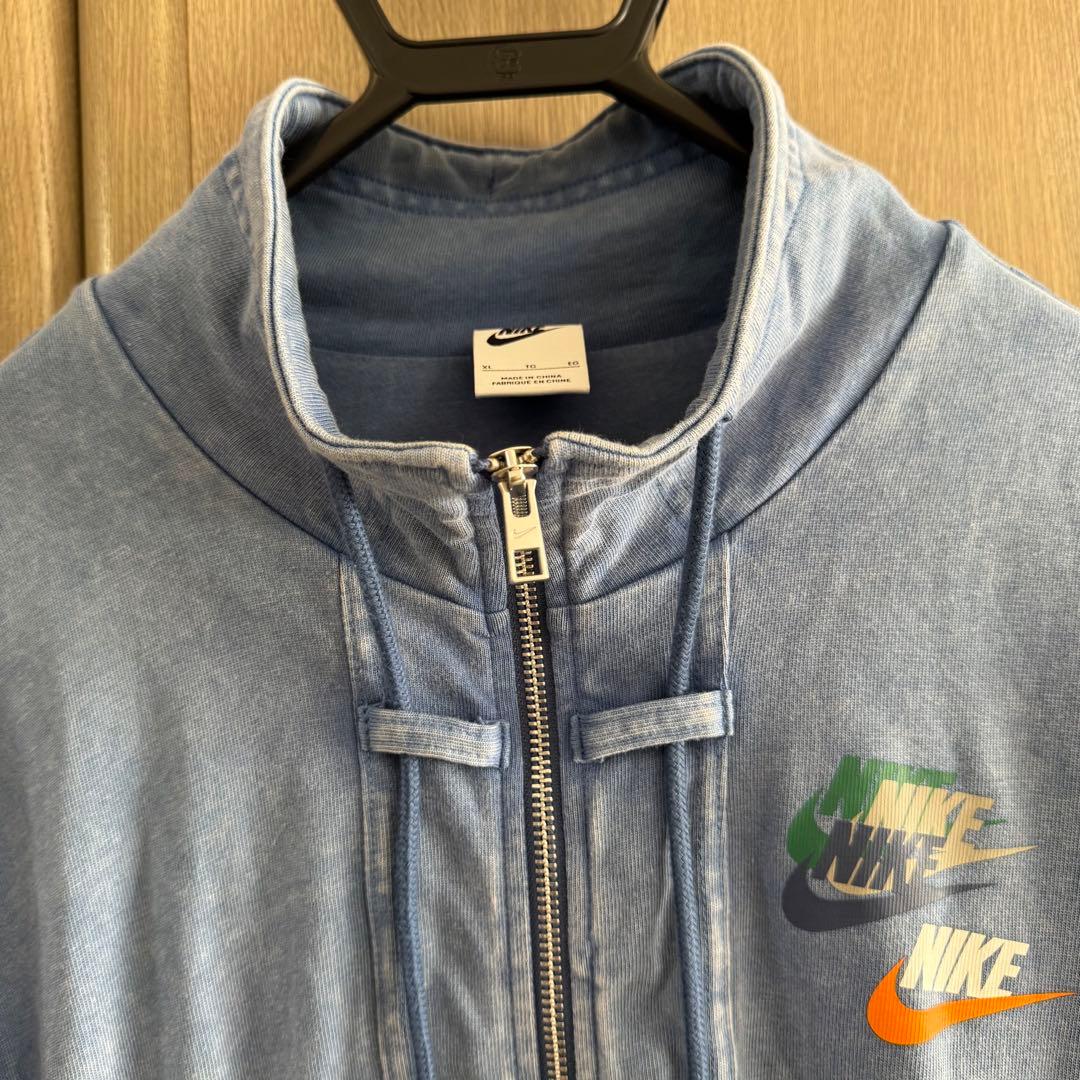 NIKE/ナイキ ジップブルゾン XLサイズ/デニム風/ビッグサイズ
