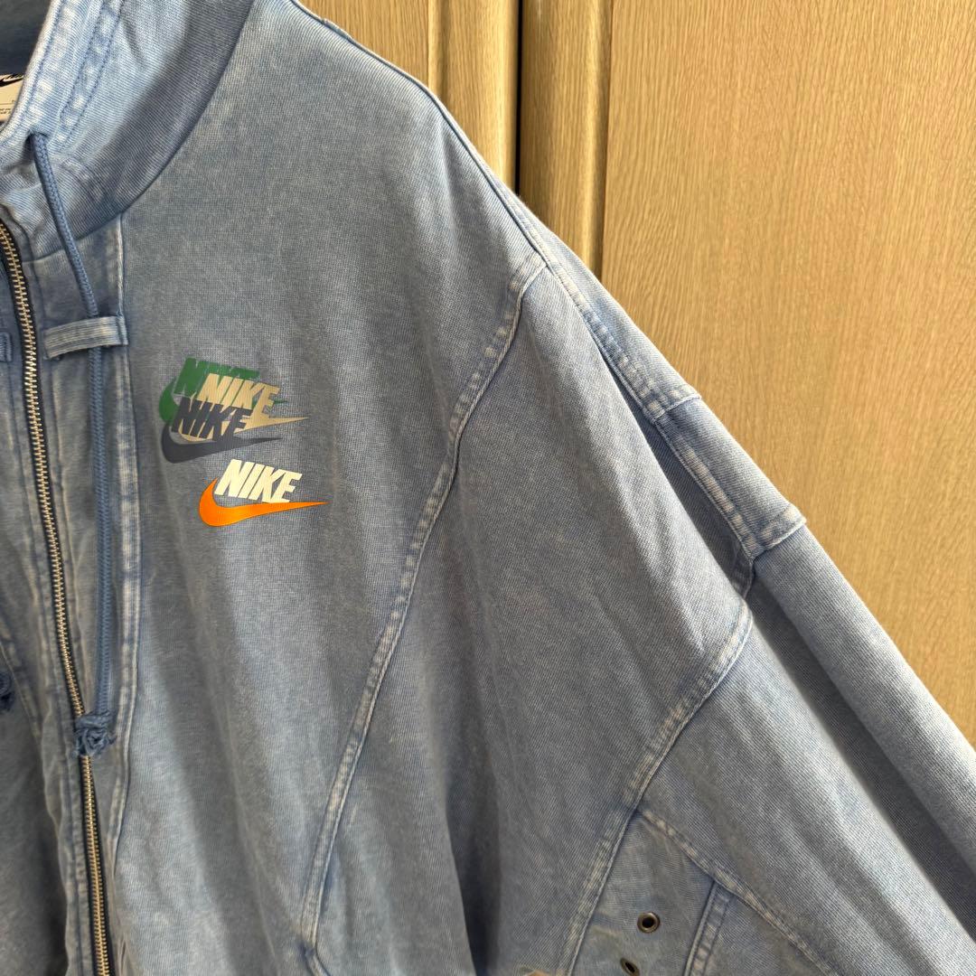 NIKE/ナイキ ジップブルゾン XLサイズ/デニム風/ビッグサイズ