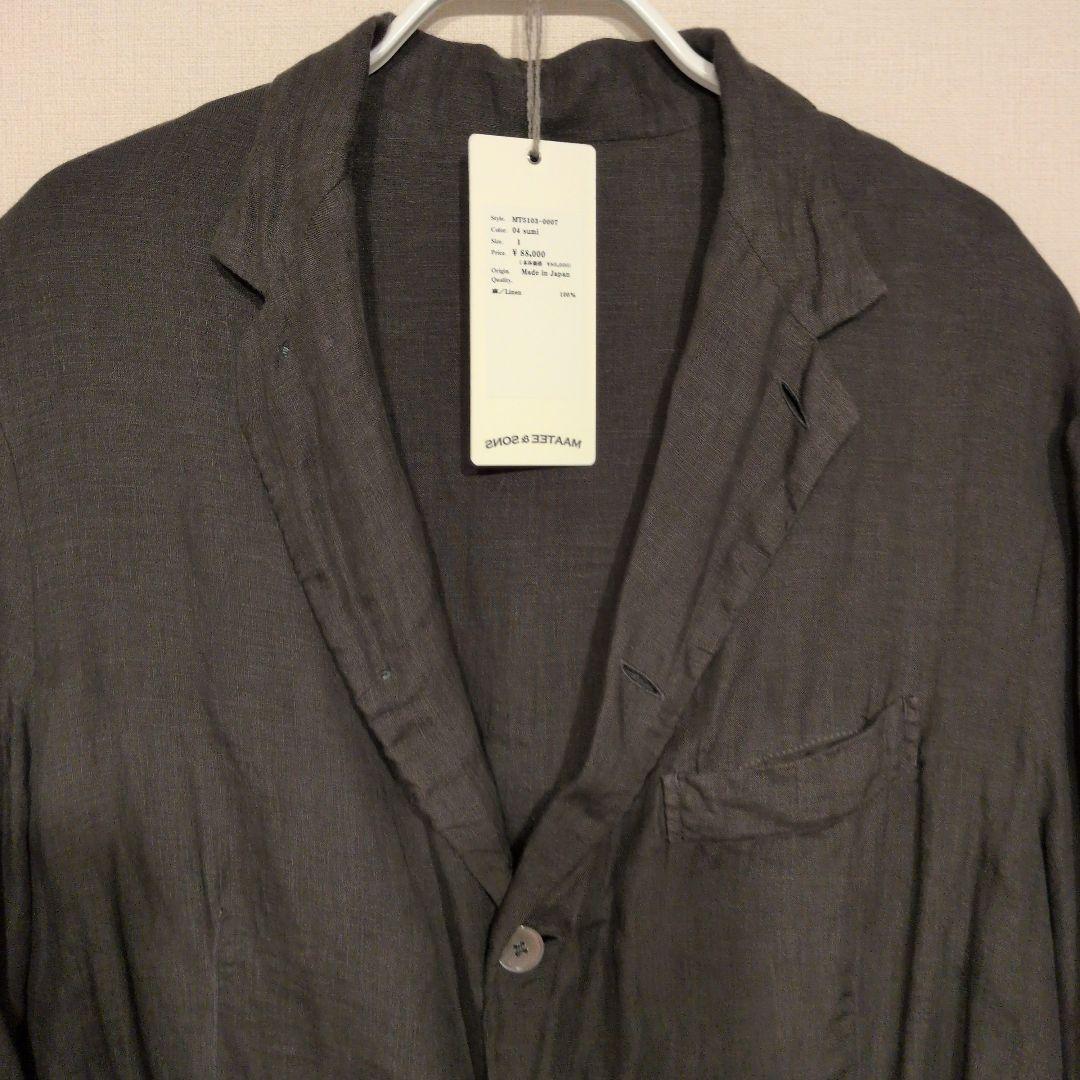 MAATEE&SONS ドS LINEN GARMENT DYED 無双 JKT