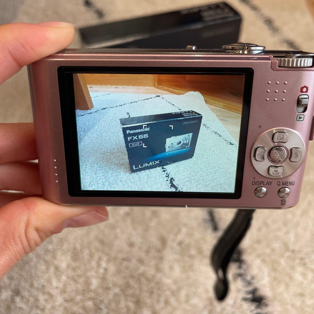 【Panasonic】 動作確認済み LUMIX FX66 ピンク