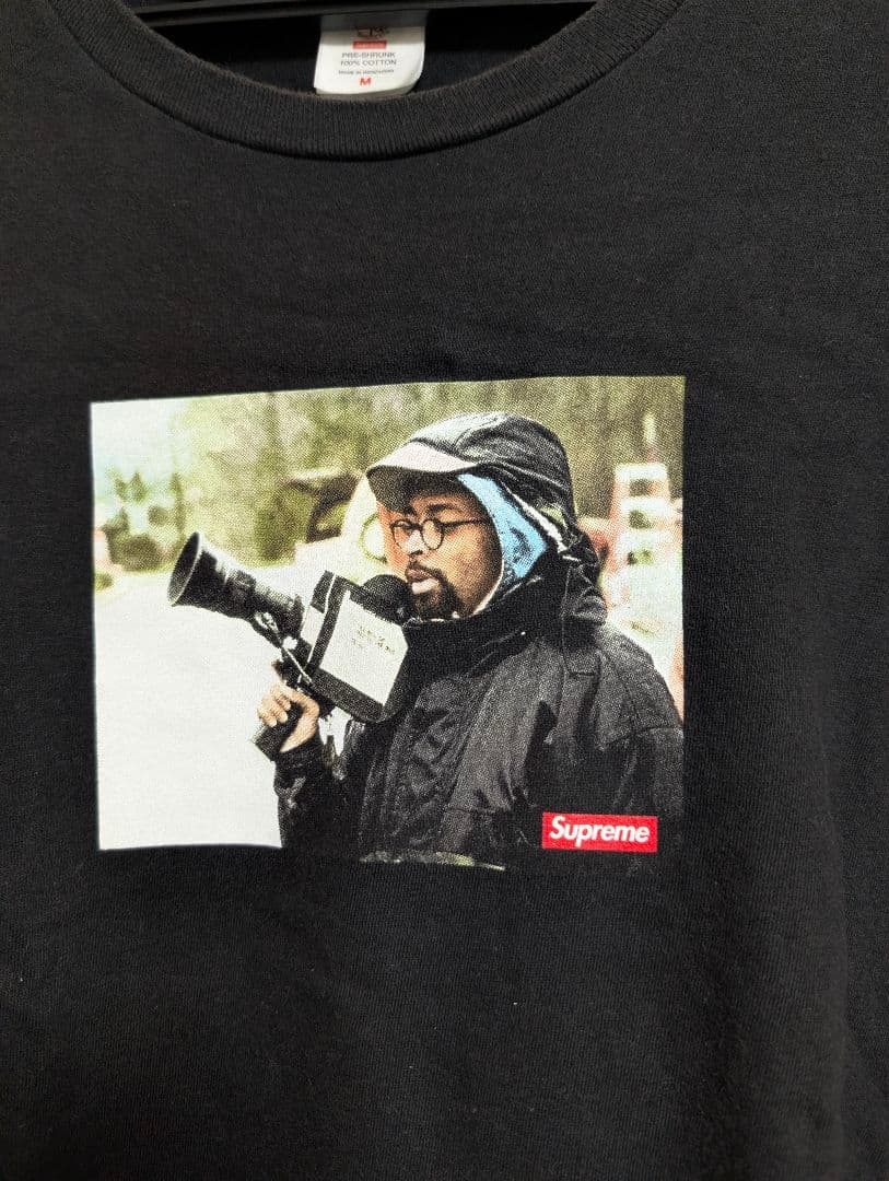 Supreme 写真プリント Tシャツ M 黒