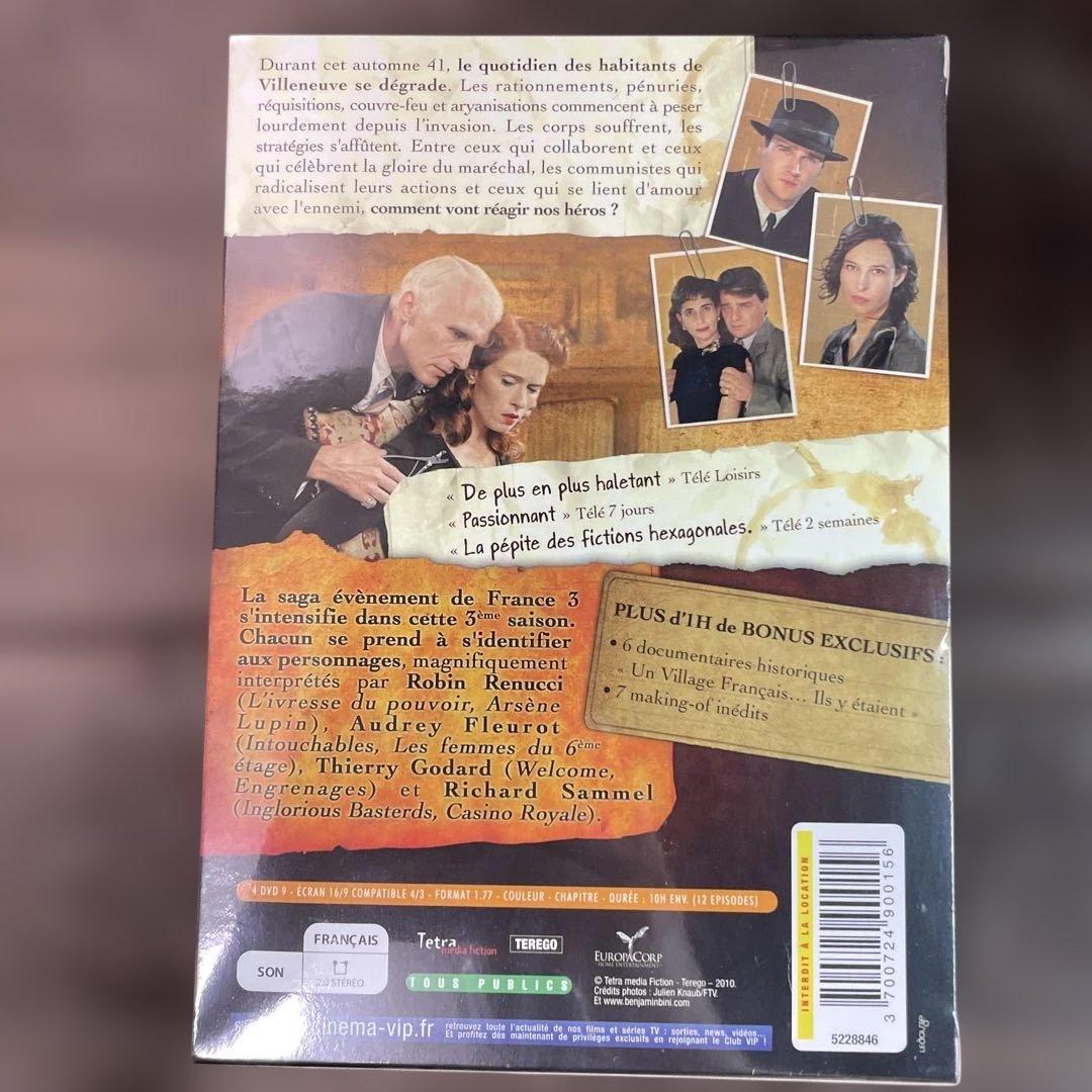 （未開封）UN VILLAGE FRANÇAIS SAISON1~4 DVD