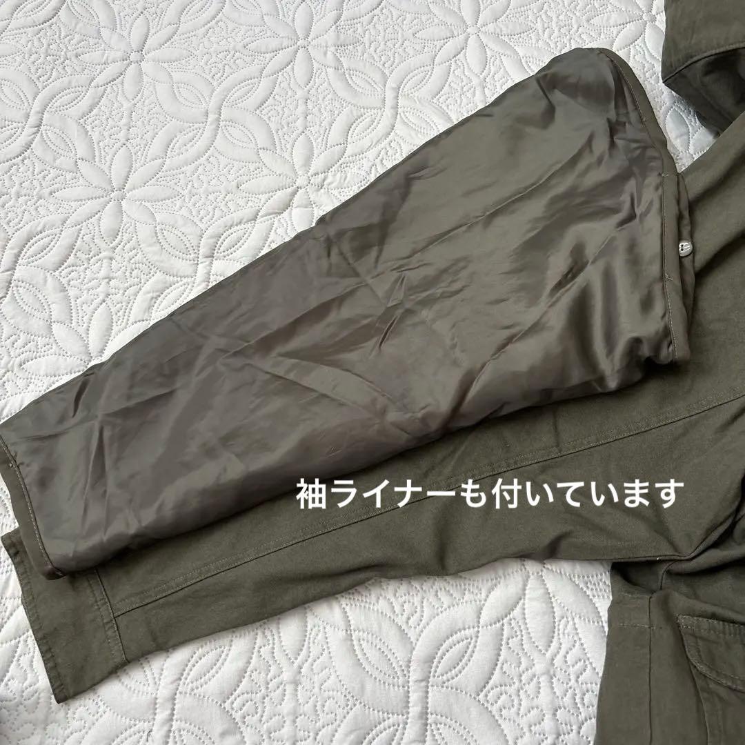 ソマリ　モッズコート　カーキ　ライナー付き　ユニセックス　ロング　サイズ2 ボア
