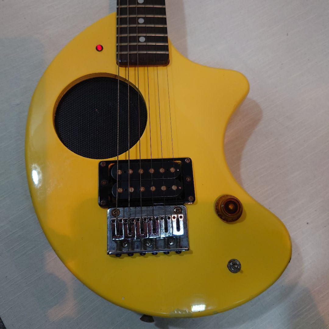 FERNANDES ZO-3 アンプ内蔵ミニギター イエロー 動作確認済み