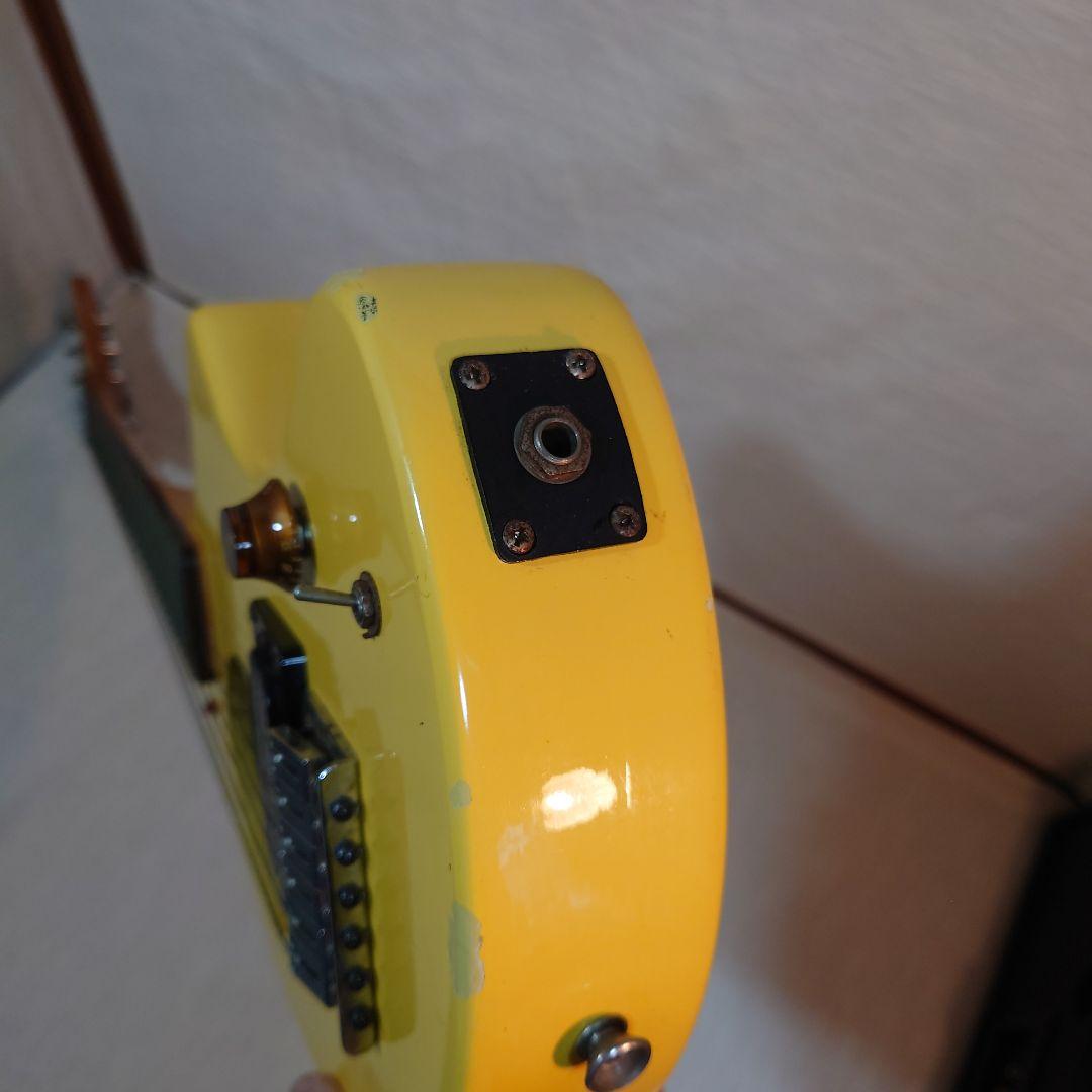 FERNANDES ZO-3 アンプ内蔵ミニギター イエロー 動作確認済み