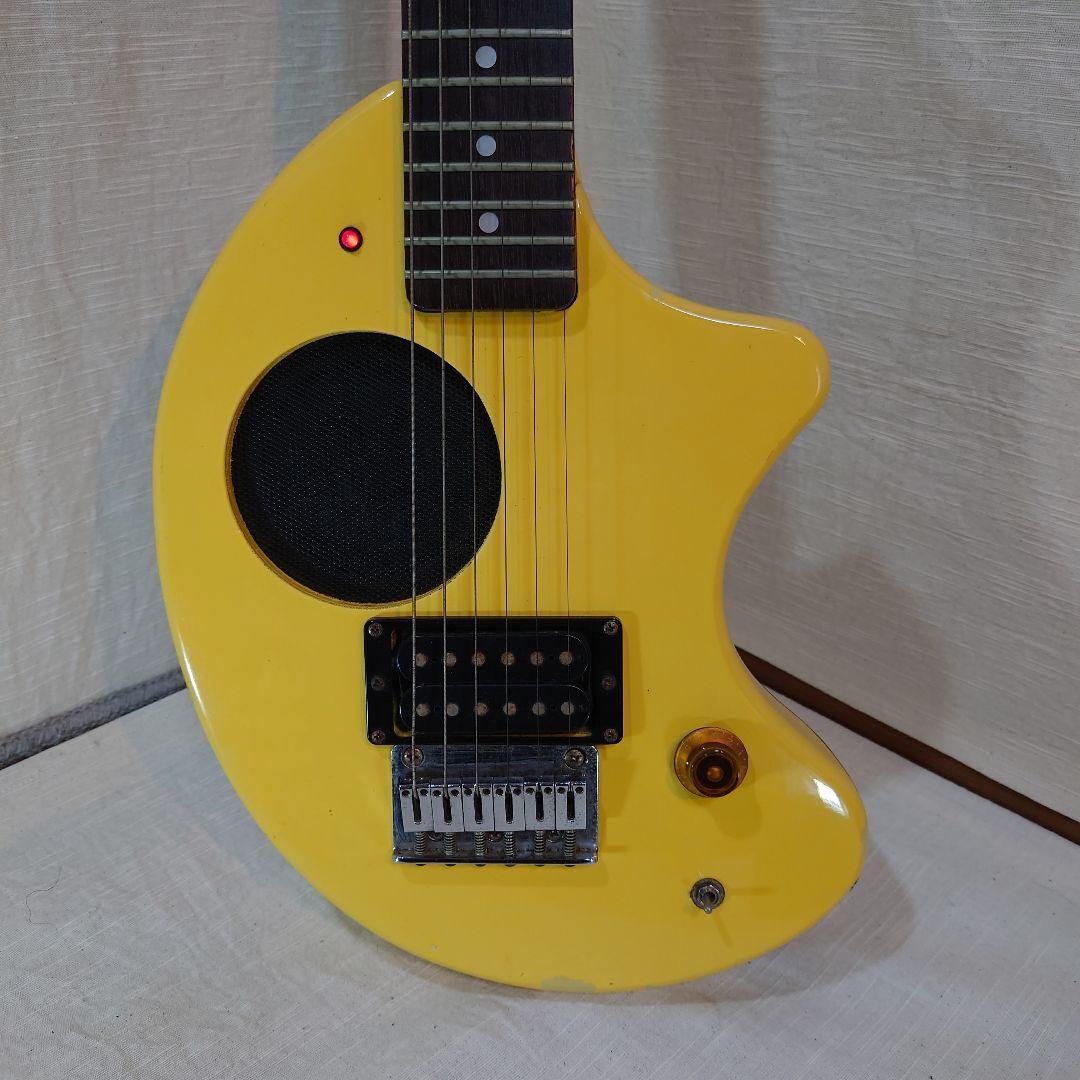 FERNANDES ZO-3 アンプ内蔵ミニギター イエロー 動作確認済み