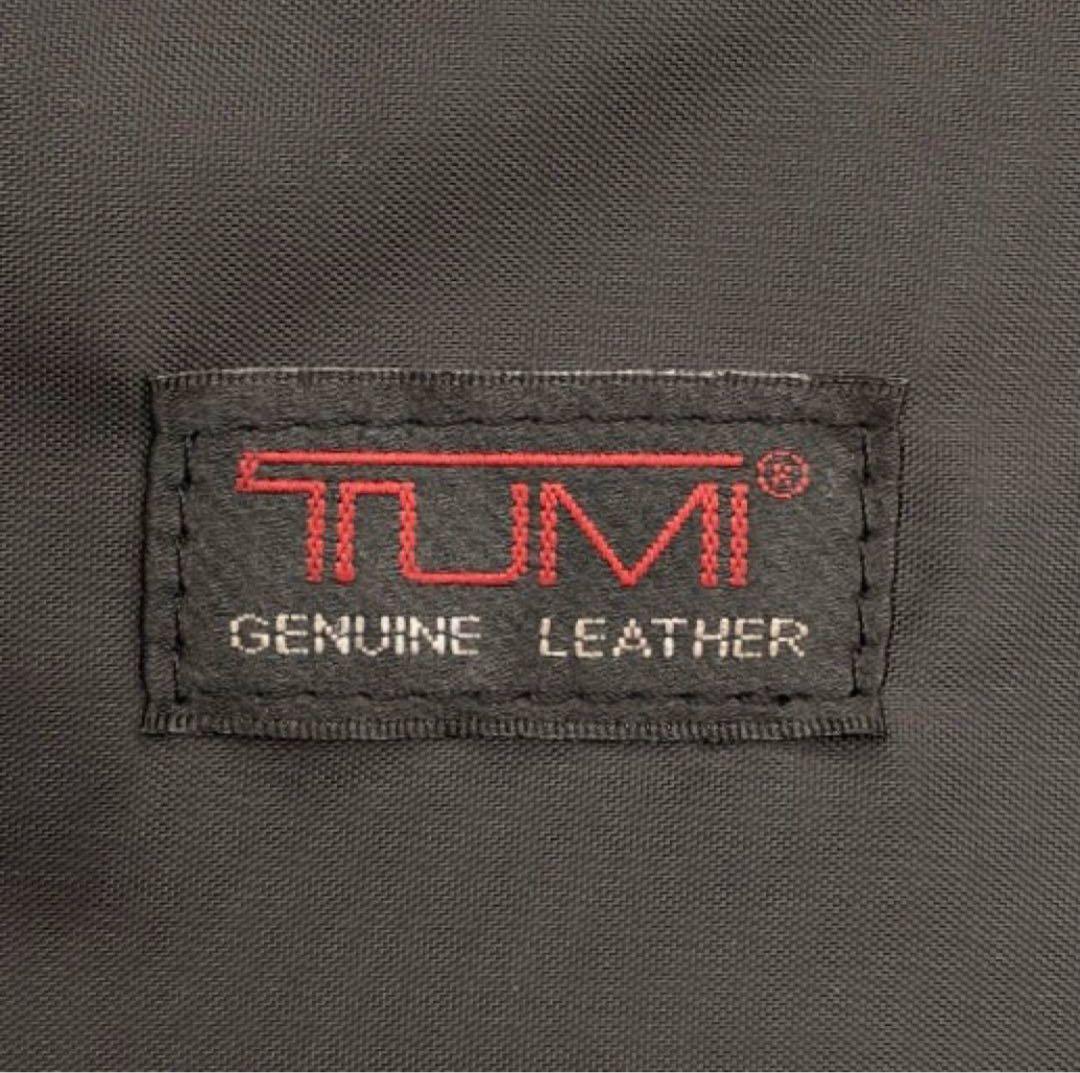 【TUMI】ショルダーバッグ 2wayバック レザー ☆ブラック☆