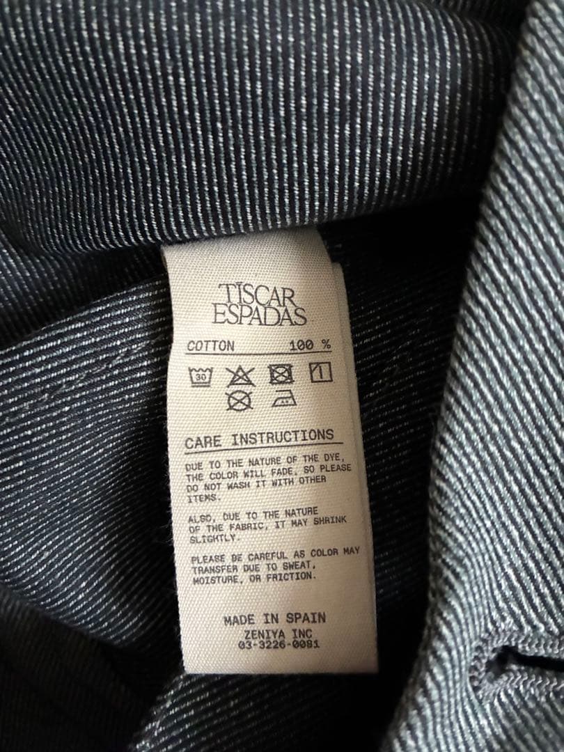 tiscar espadas ティスカーエスパダス ジャケット
