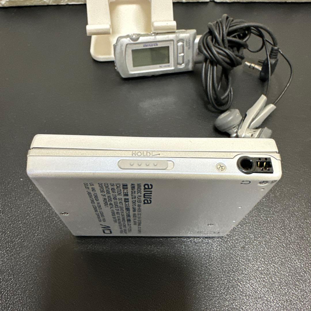 アイワAIWA MDプレーヤー　AM-HX55 ジャンク　現状品